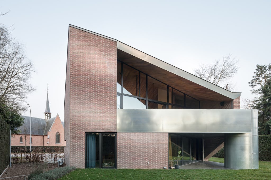 Woning in Schoten door Polygoon. beeld Stijn Bollaert