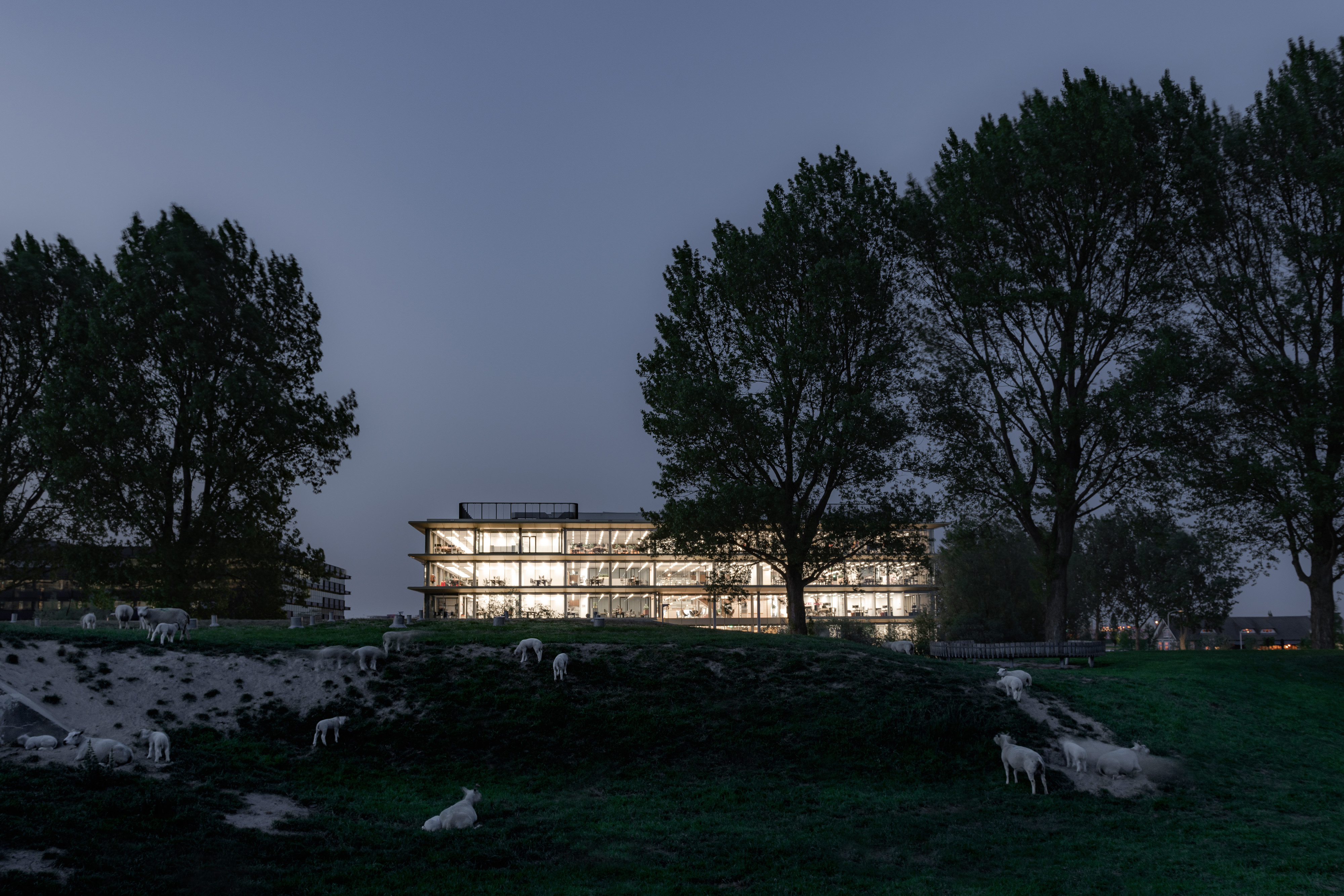 Hoofdkantoor ASICS EMEA in Hoofddorp door Powerhouse Company. Beeld Sebastian van Damme