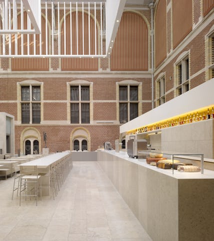 Rijksmuseum café en restaurant door Studio Linse. beeld Ewout Huibers