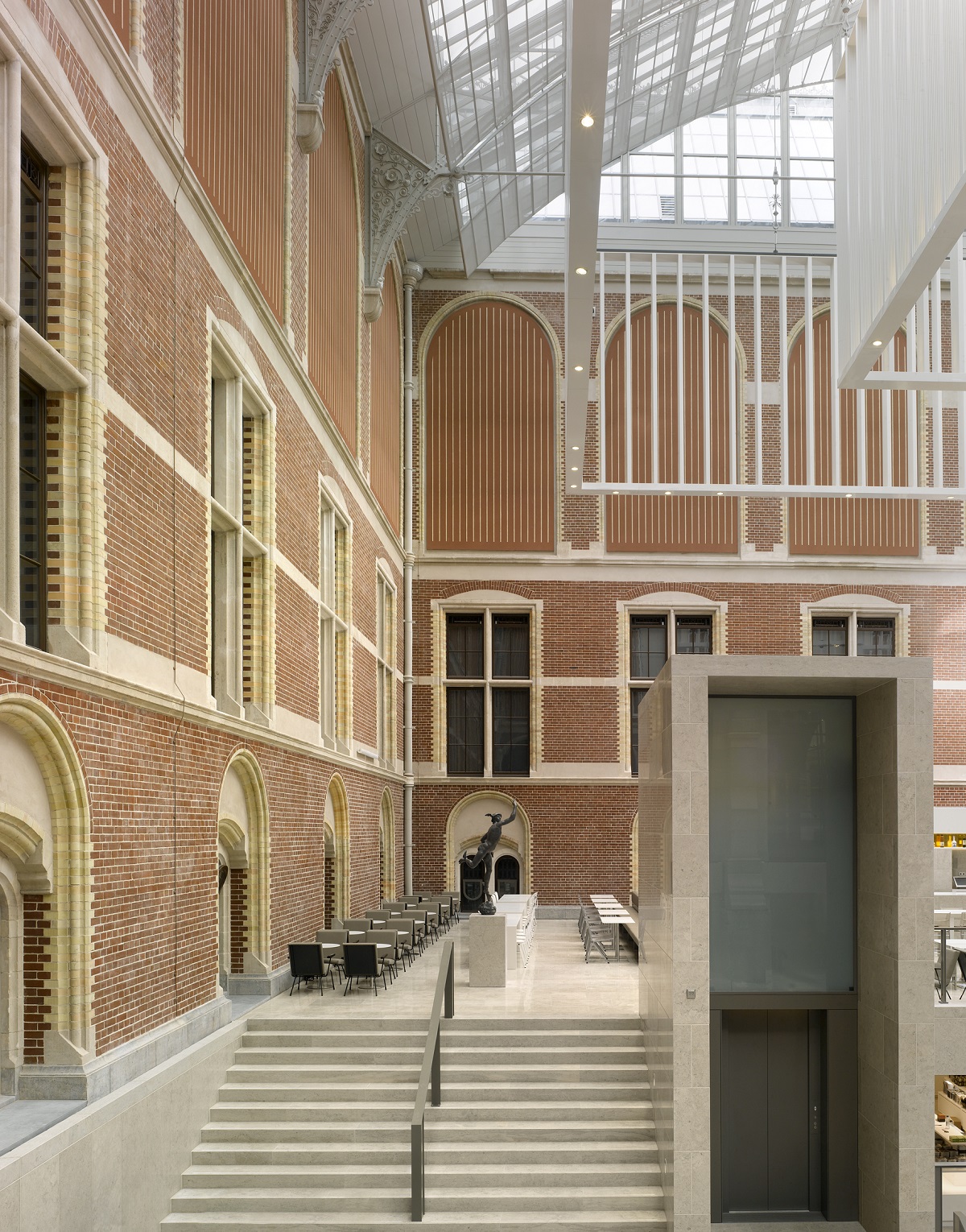 Rijksmuseum café en restaurant door Studio Linse. beeld Ewout Huibers