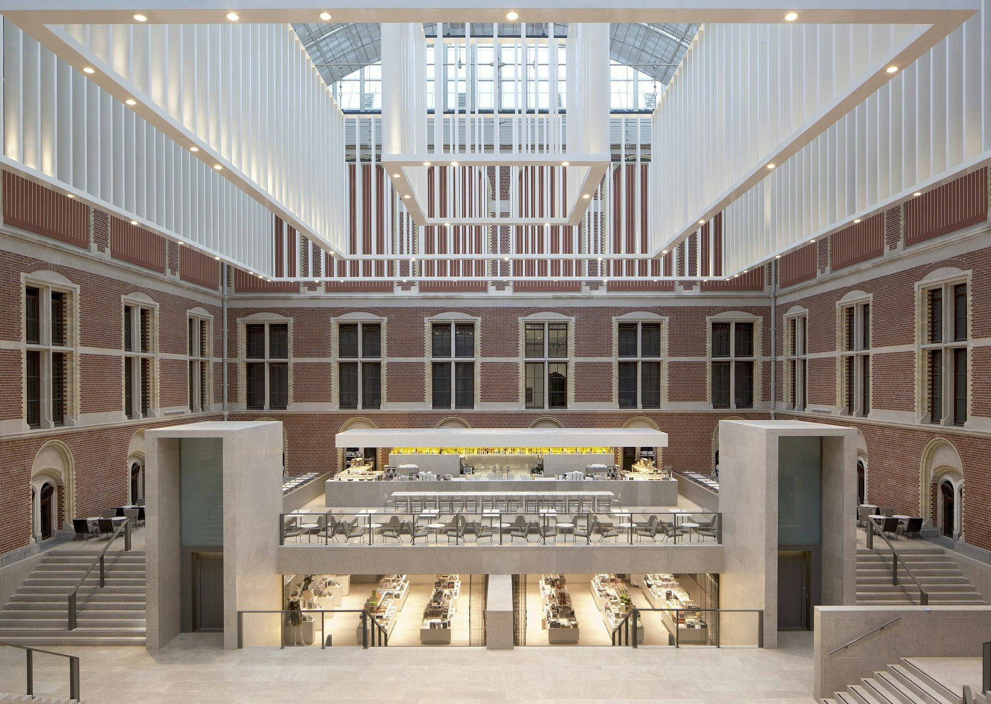 Rijksmuseum café en restaurant door Studio Linse. beeld Ewout Huibers