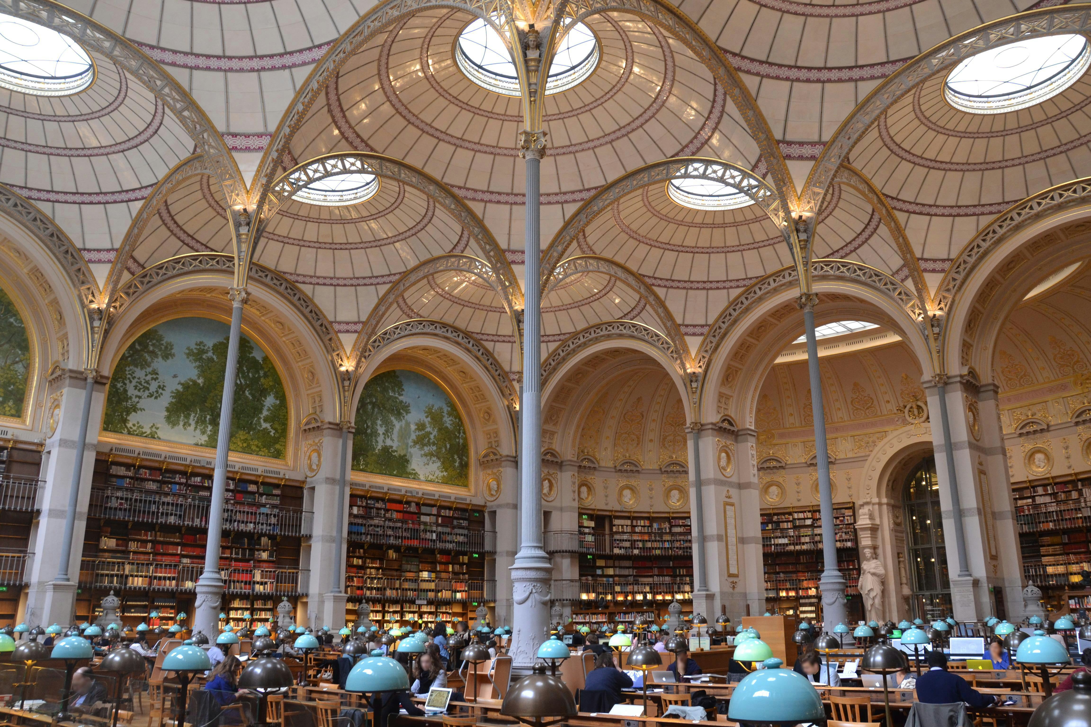 Bibliothèque Nationale de France in Parijs door Henri Labrouste