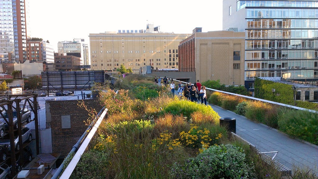 High Line scenario lonkt voor voormalig tracé Hofpleinlijn