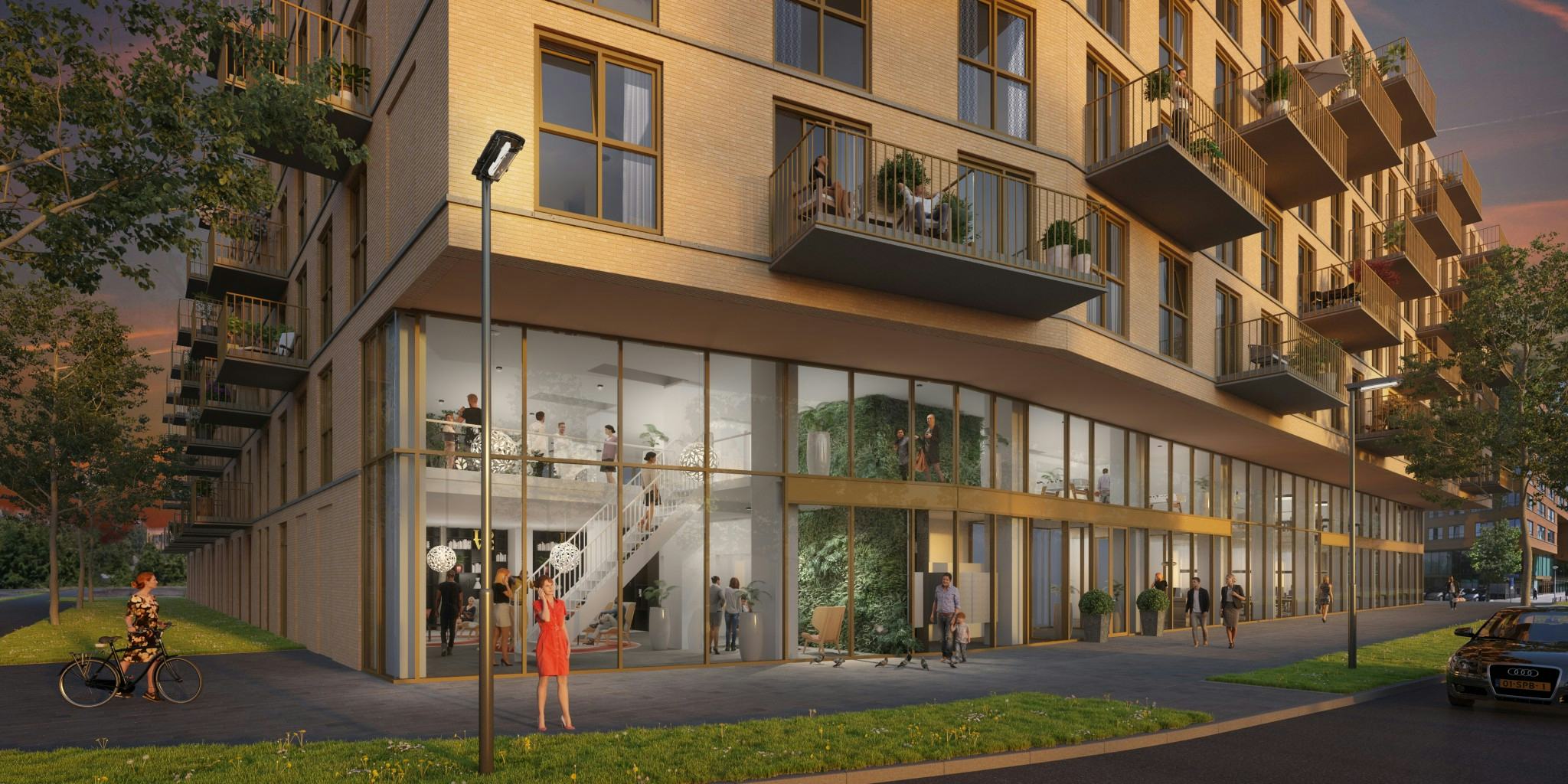 Juli Ontwerp ontwikkelt nieuwe woontoren Buitenhof in Delft