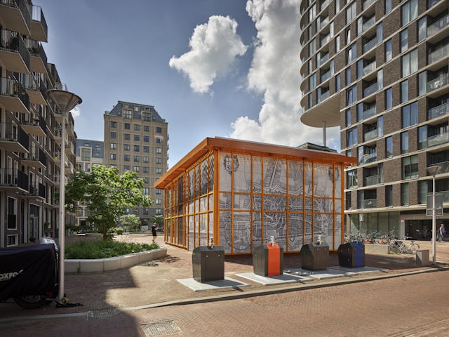 Paviljoen Zijdebalen Utrecht door Rijnboutt. Beeld Kees Hummel