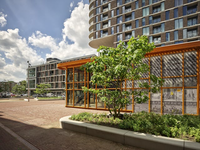 Paviljoen Zijdebalen Utrecht door Rijnboutt. Beeld Kees Hummel