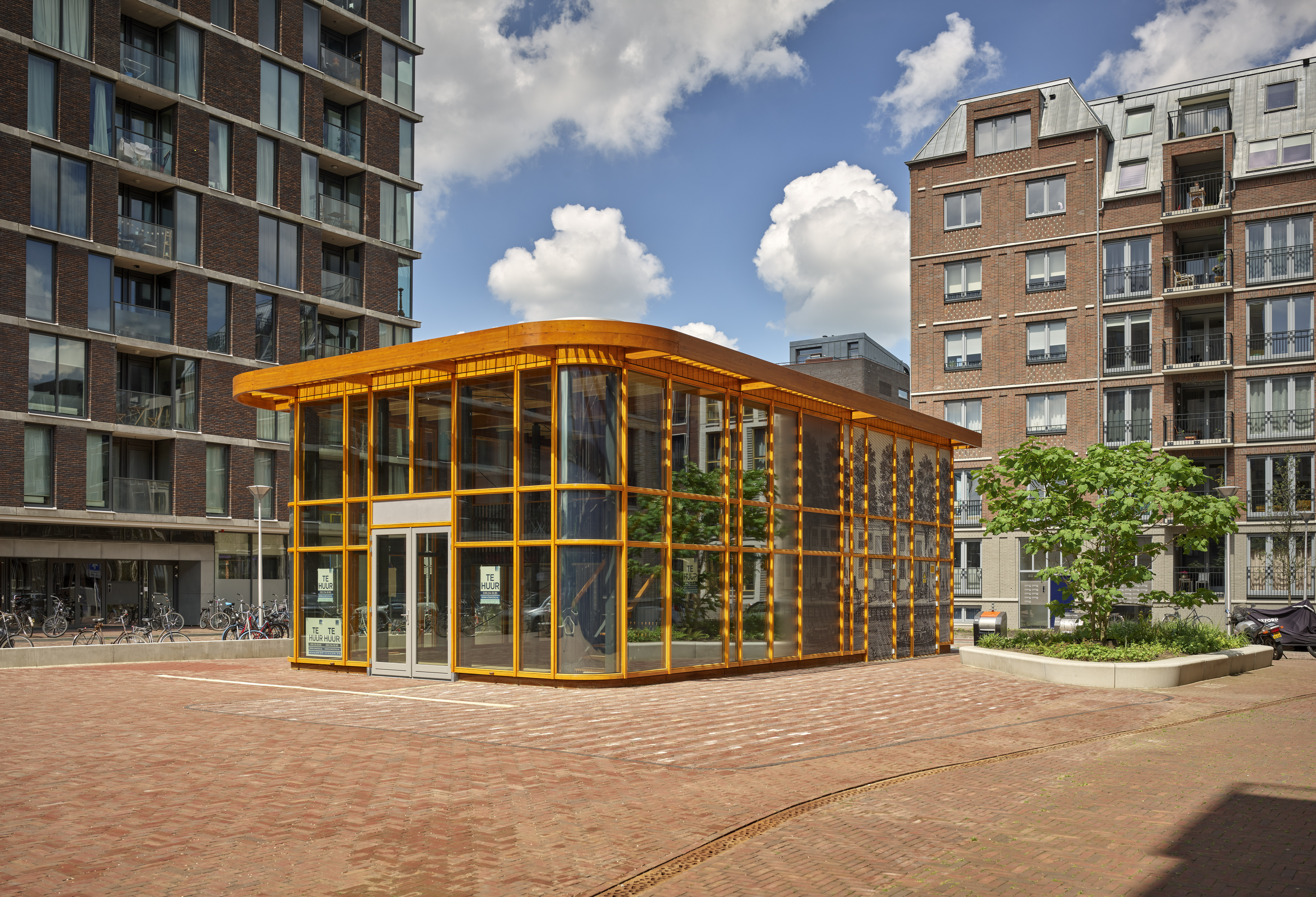 Paviljoen Zijdebalen Utrecht door Rijnboutt. Beeld Kees Hummel