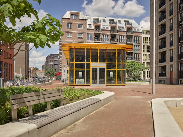 Paviljoen Zijdebalen Utrecht door Rijnboutt. Beeld Kees Hummel