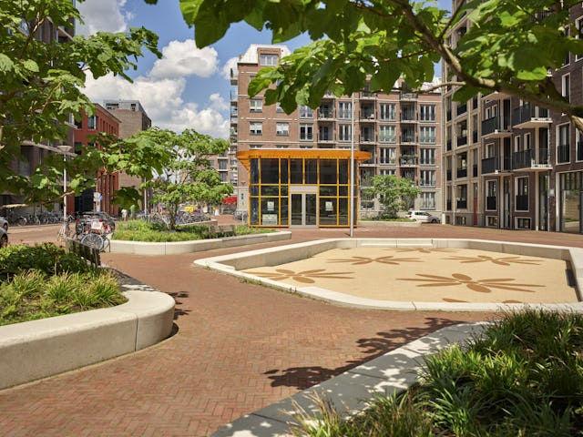 Paviljoen Zijdebalen Utrecht door Rijnboutt. Beeld Kees Hummel