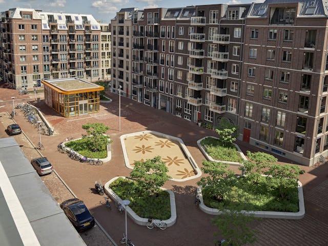 Paviljoen Zijdebalen Utrecht door Rijnboutt. Beeld Kees Hummel