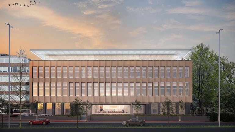 Impressies duurzame renovatie Haags provinciehuis