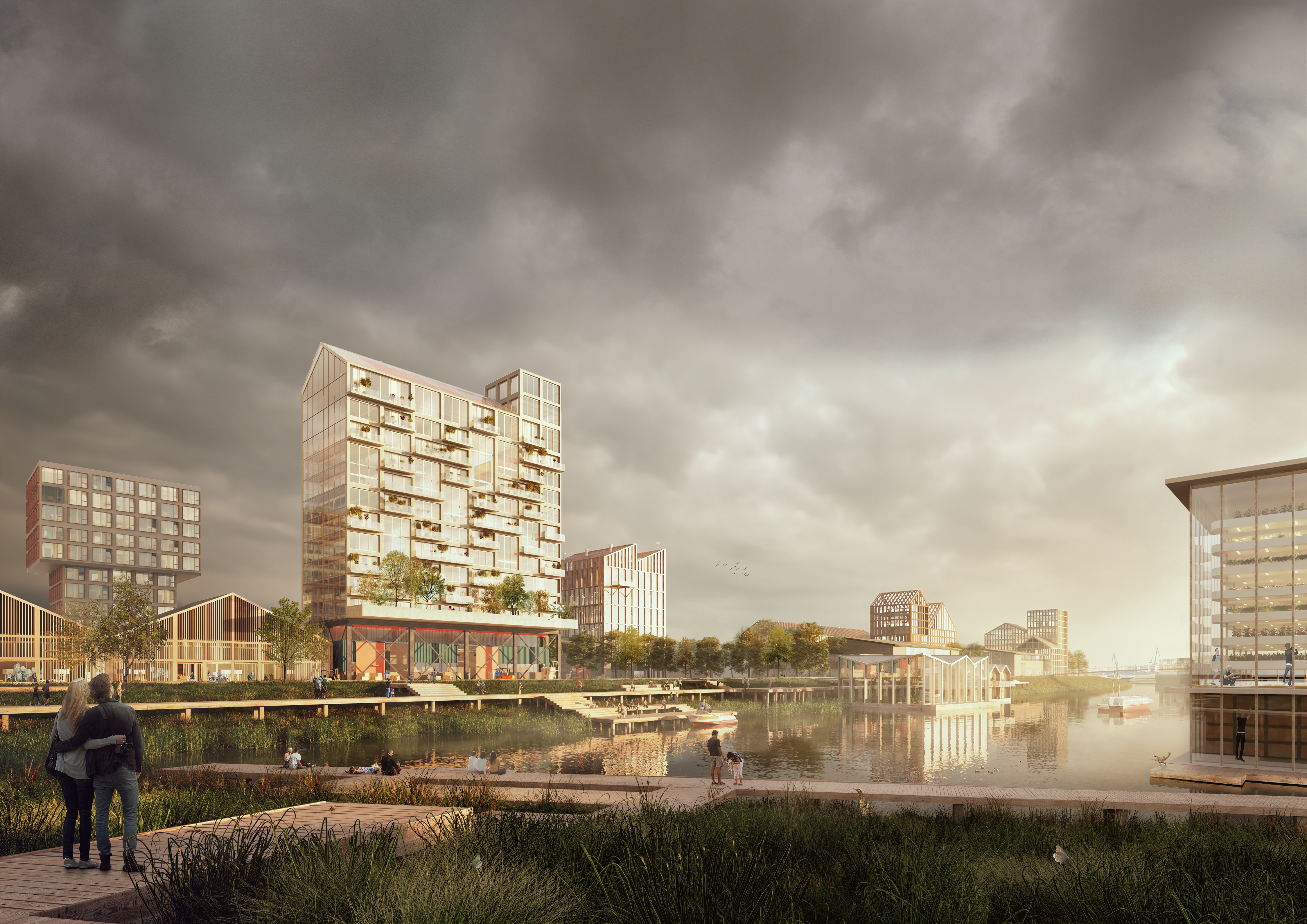 Beeld DELVA Landscape Architecture / Urbanism, KettingHuls en A2 Studio