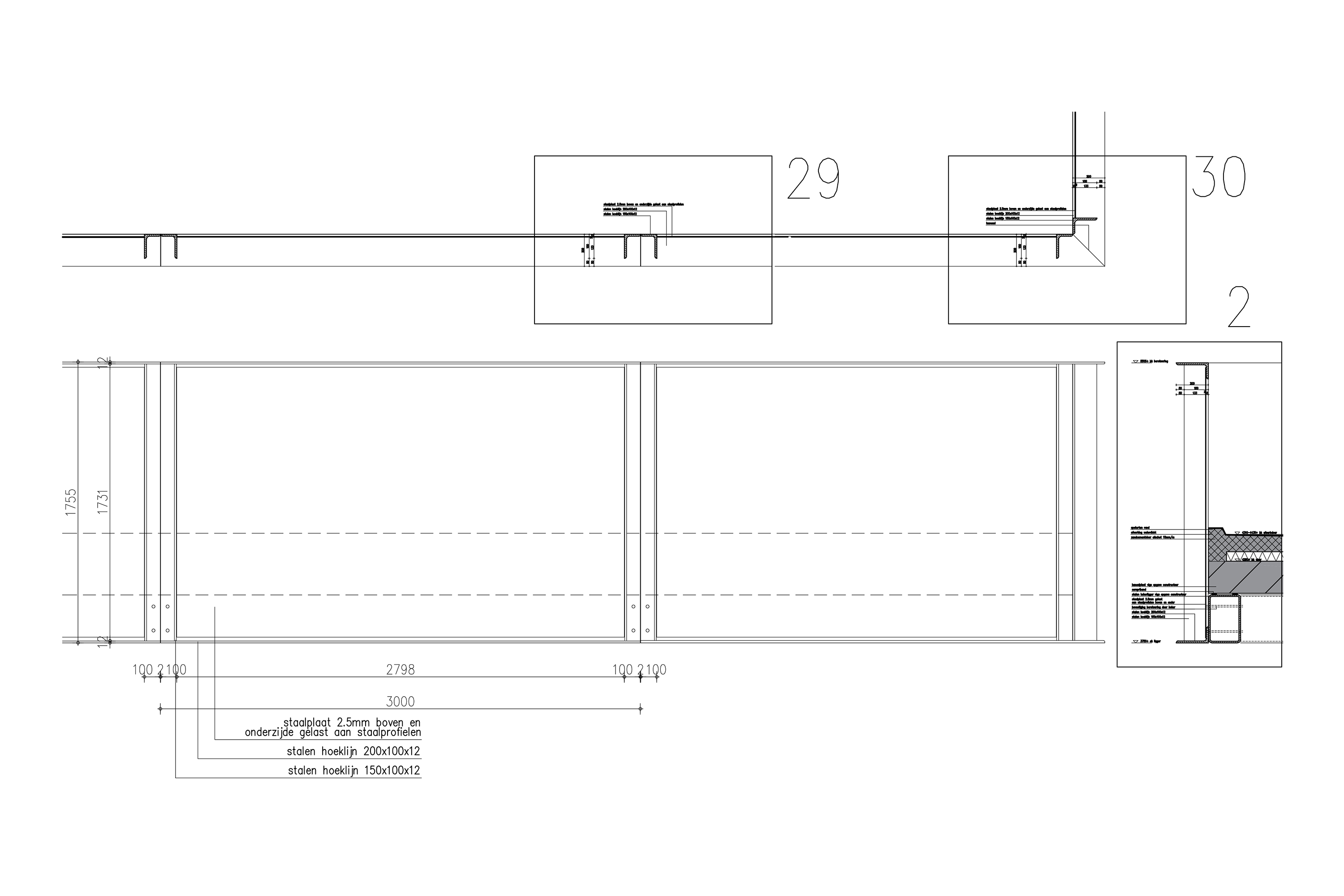 Detaillering borstwering