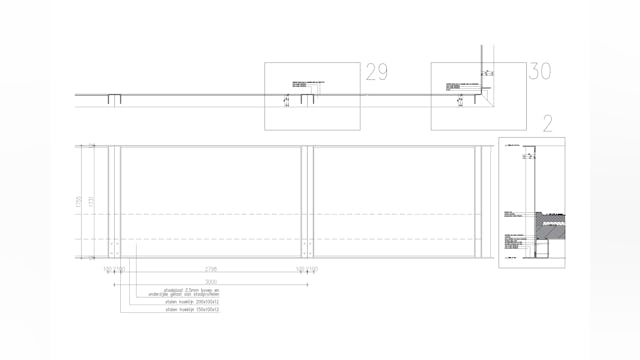 Detaillering borstwering