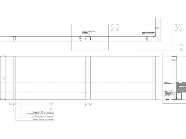 Detaillering borstwering