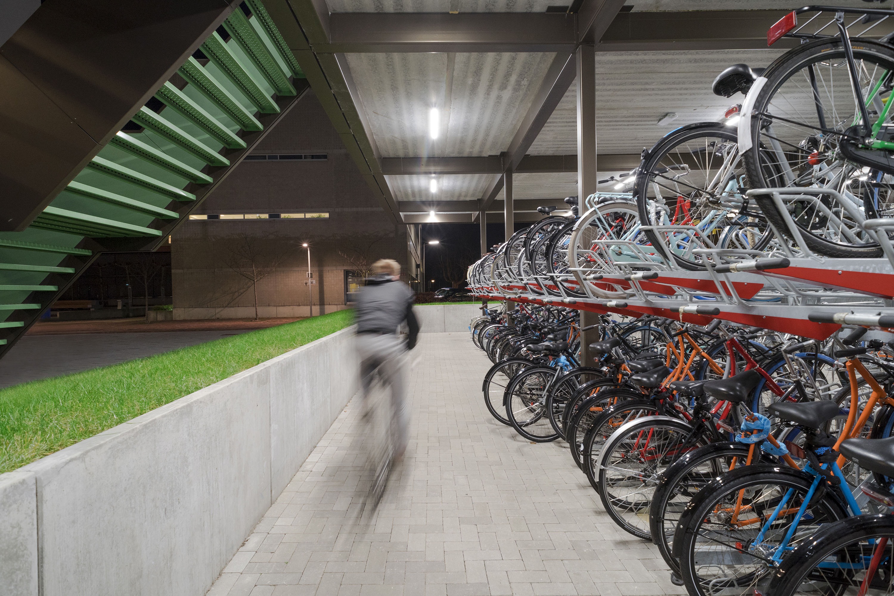 De fietsenstalling, beeld: Riccardo de Vecchi