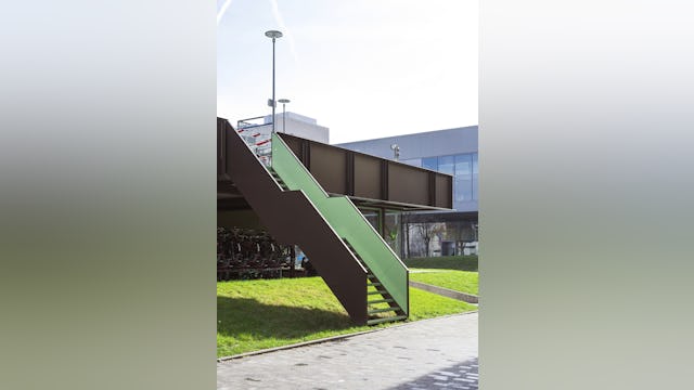 Detaillering trap. Beeld Riccardo de Vecchi