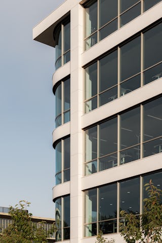 Hoofdkantoor Danone in Hoofddorp door Powerhouse Company. Beeld Sebastian van Damme