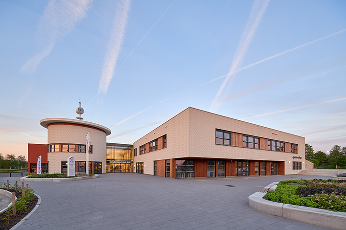 Hoofdentree Kulturhus de Spil. Beeld Ronald Tilleman