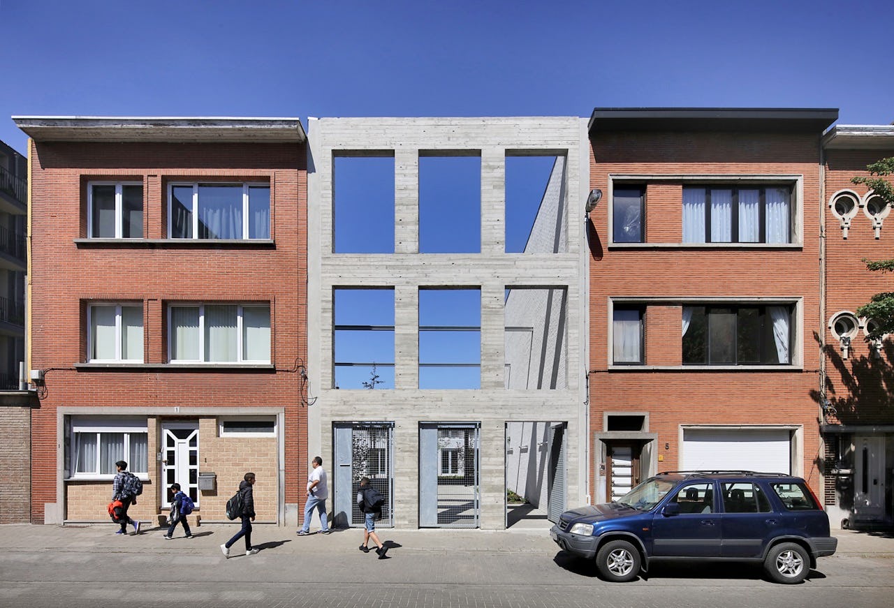 Xaveriuscollege Borgerhout, META architectuurbureau, beeld: Filip Dujardin