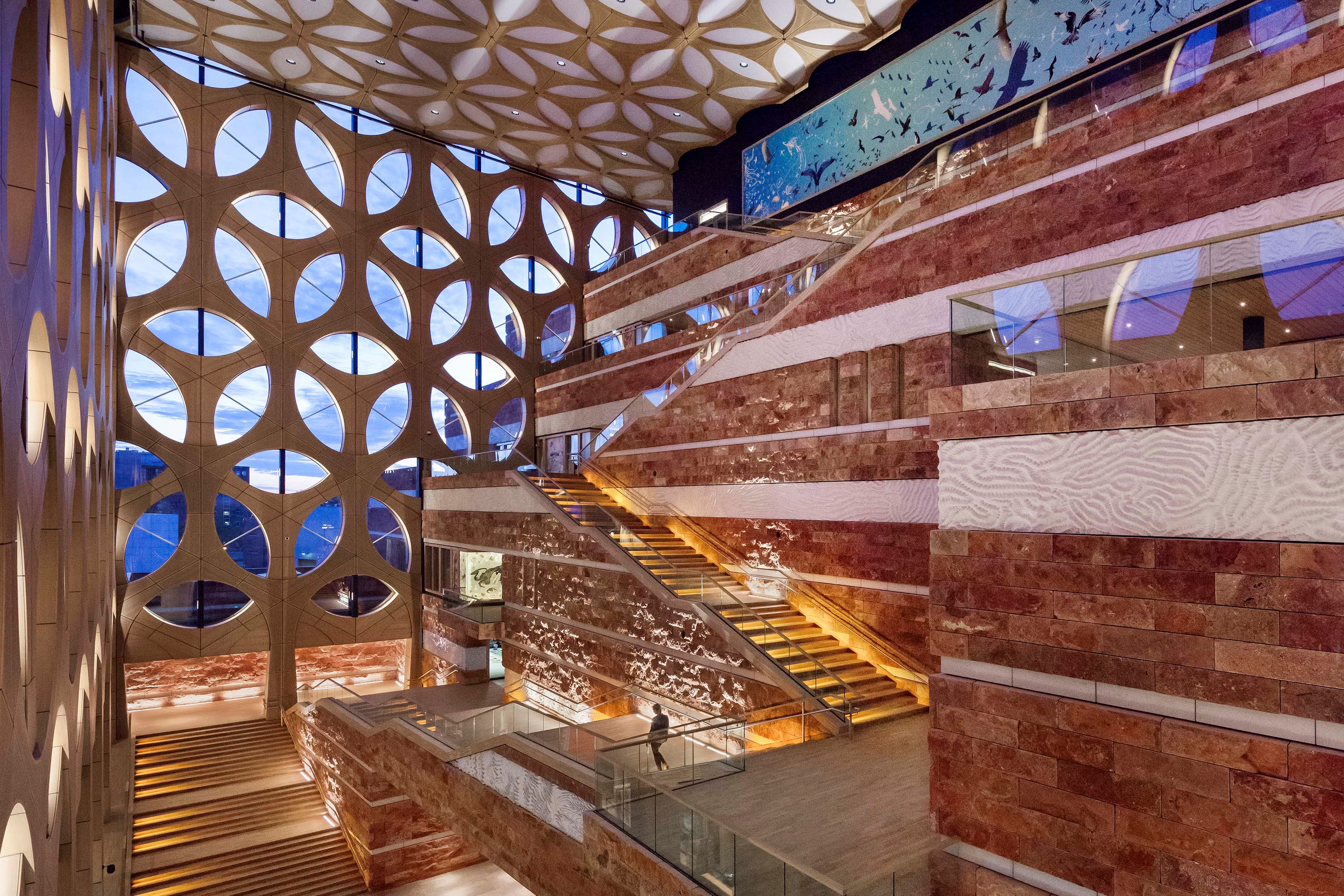 Naturalis Biodiversity Center Leiden door Neutelings Riedijk Architects. Beeld scagliolabrakkee / © Neutelings Riedijk Architects