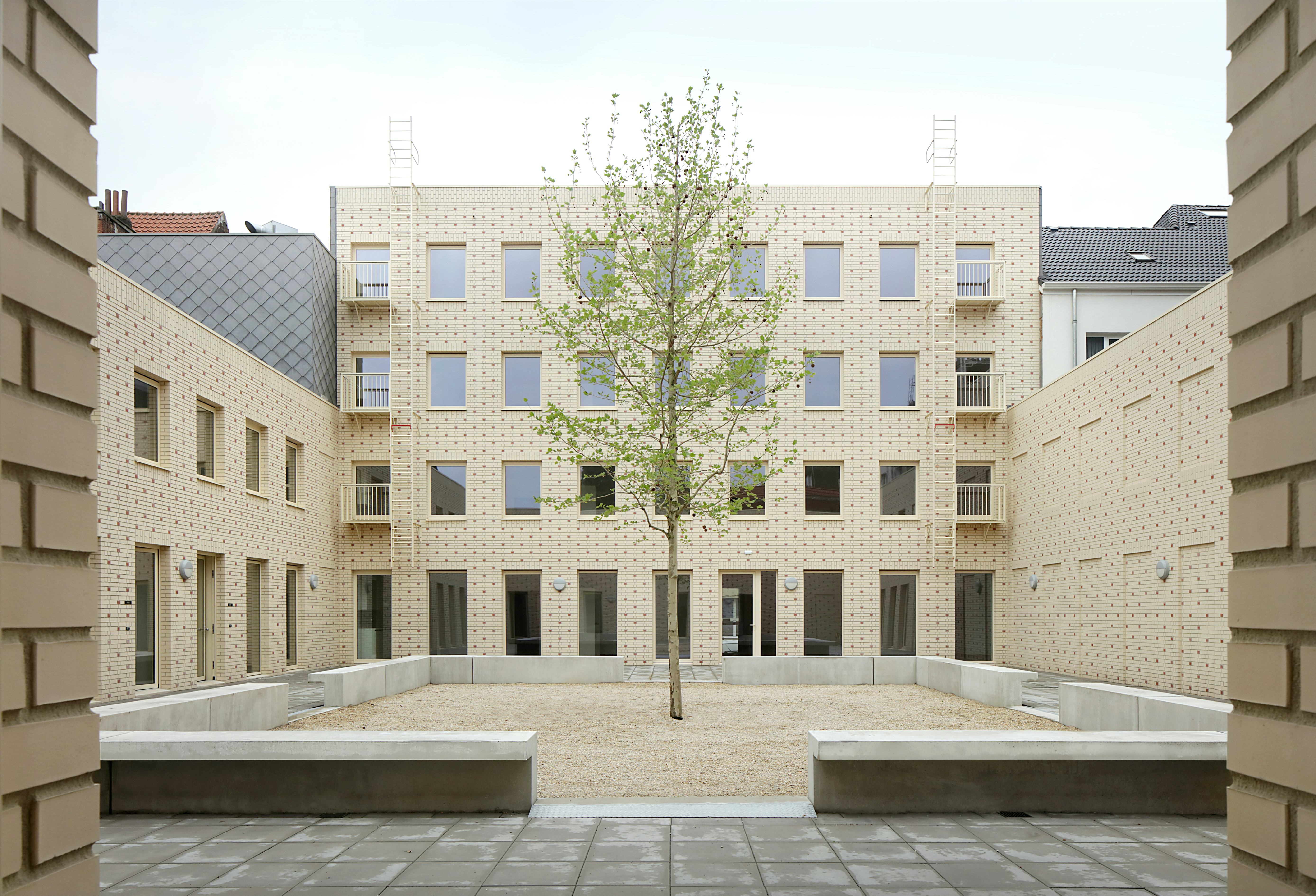 Sociale woningen Klapdorp, Antwerpen, META architectuurbureau, beeld Filip Dujardin