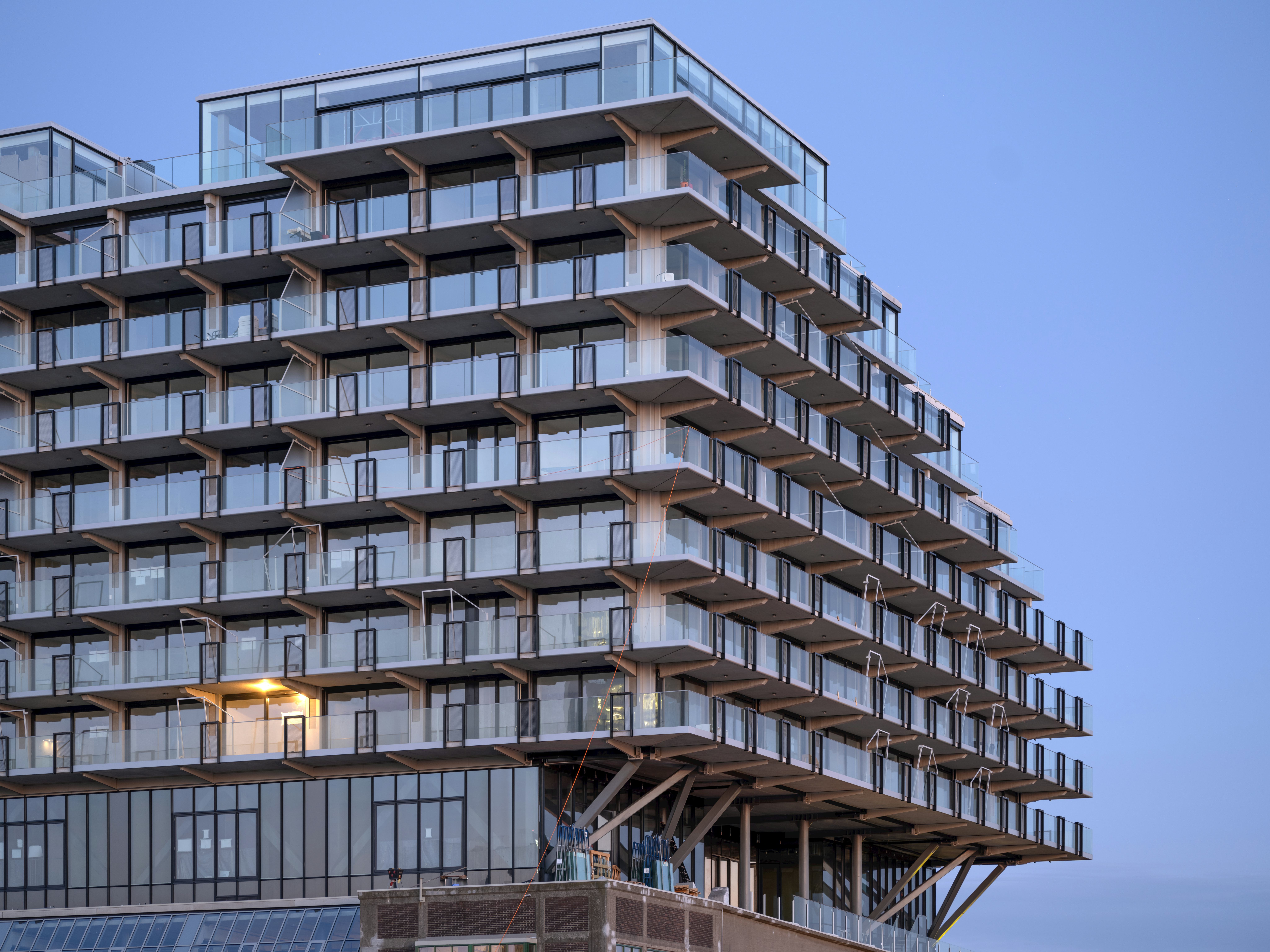 Fenix I in Rotterdam door Mei architects and planners. Beeld Ossip van Duivenbode