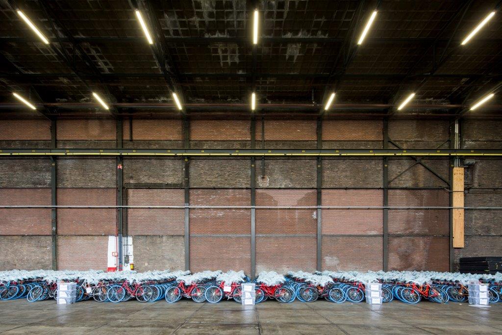 Patchwork wanden - Beeld Lucas van der Wee