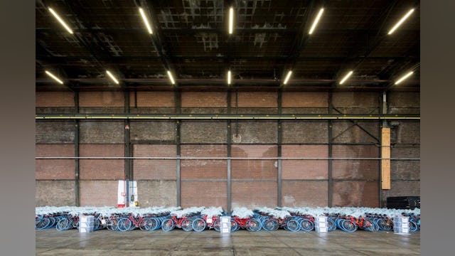 Patchwork wanden - Beeld Lucas van der Wee