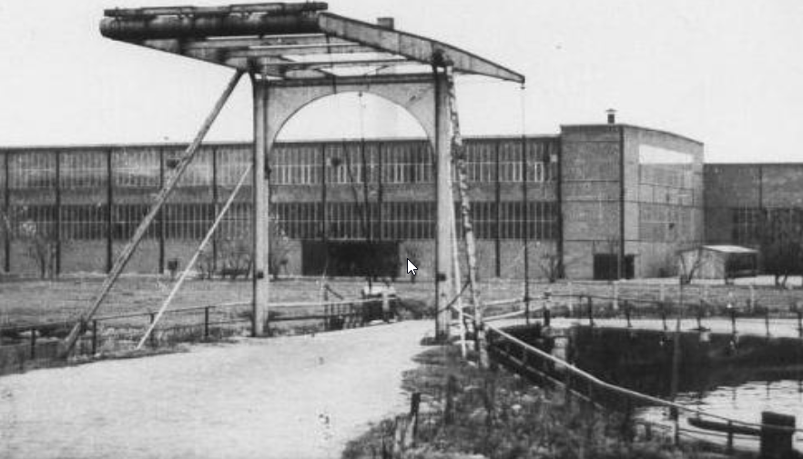 Historische foto Kabelfabriek Delft