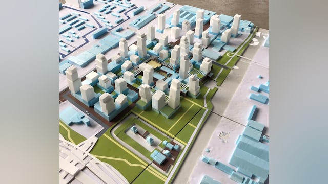 Stedenbouwkundige maquette