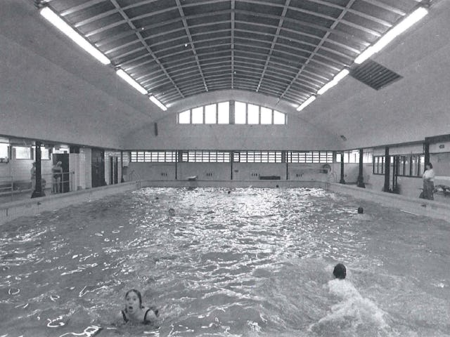 Historische foto Spaardersbad vóór renovatie