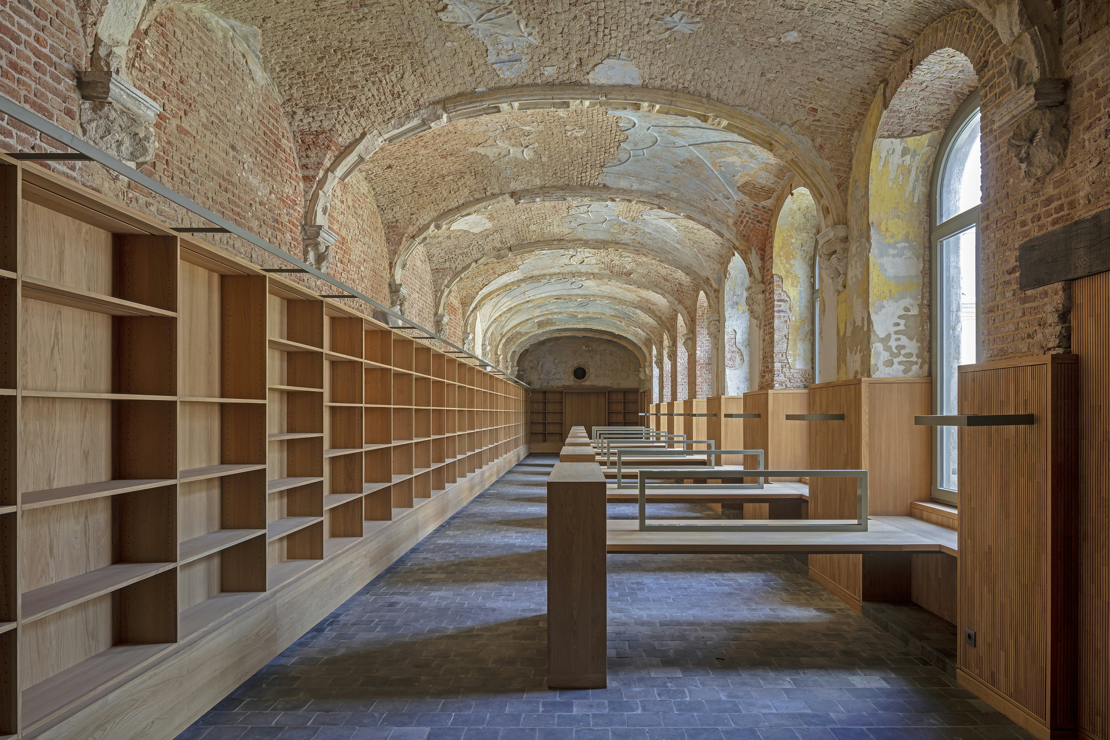 Kloosterbibliotheek. fotograaf: Luuk Kramer