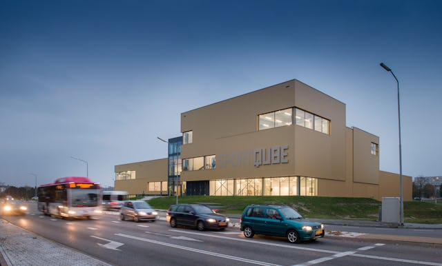 Sportqube Nijmegen gefotografeerd voor LIAG Architecten Den Haag