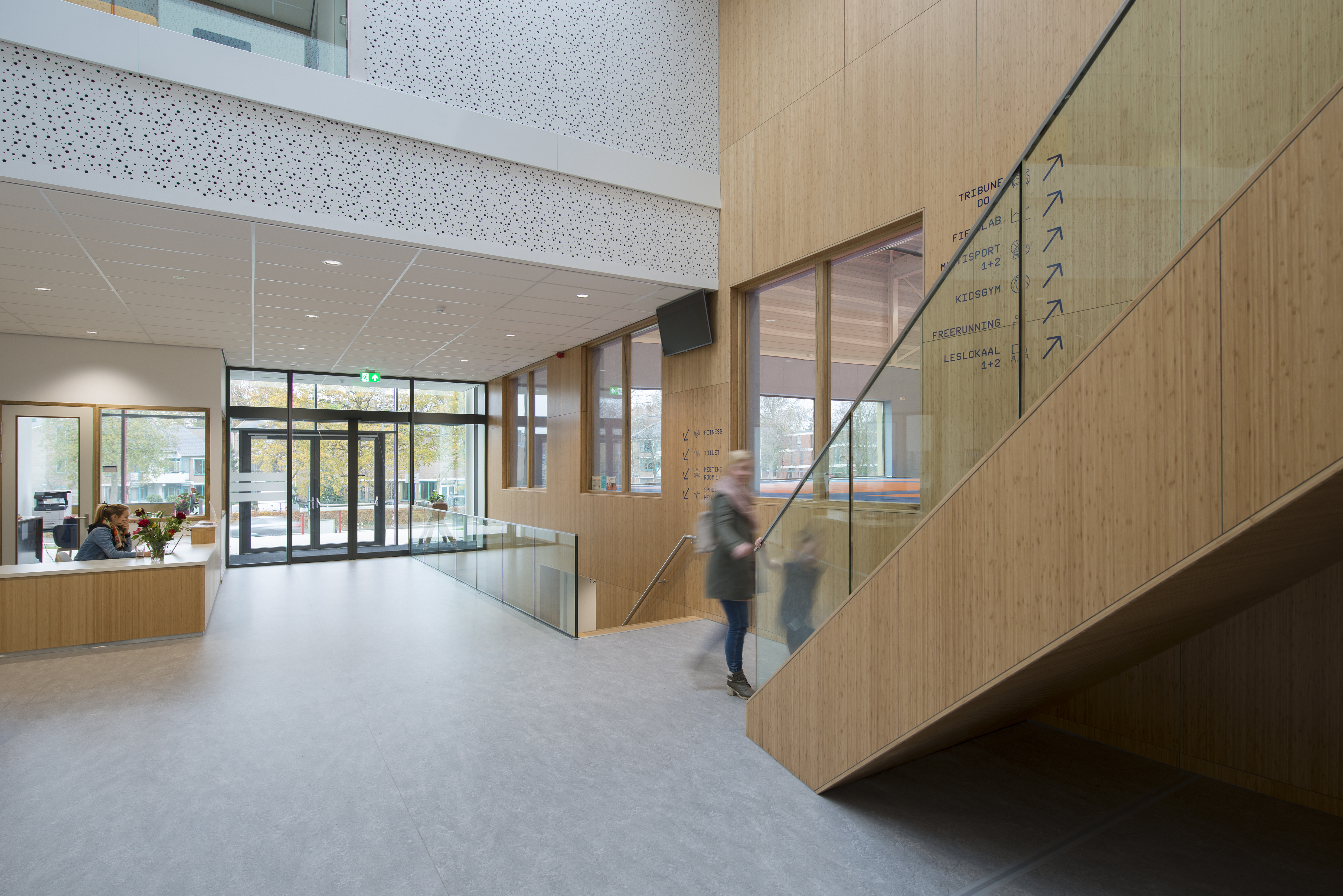 Sportqube Nijmegen gefotografeerd voor LIAG Architecten Den Haag