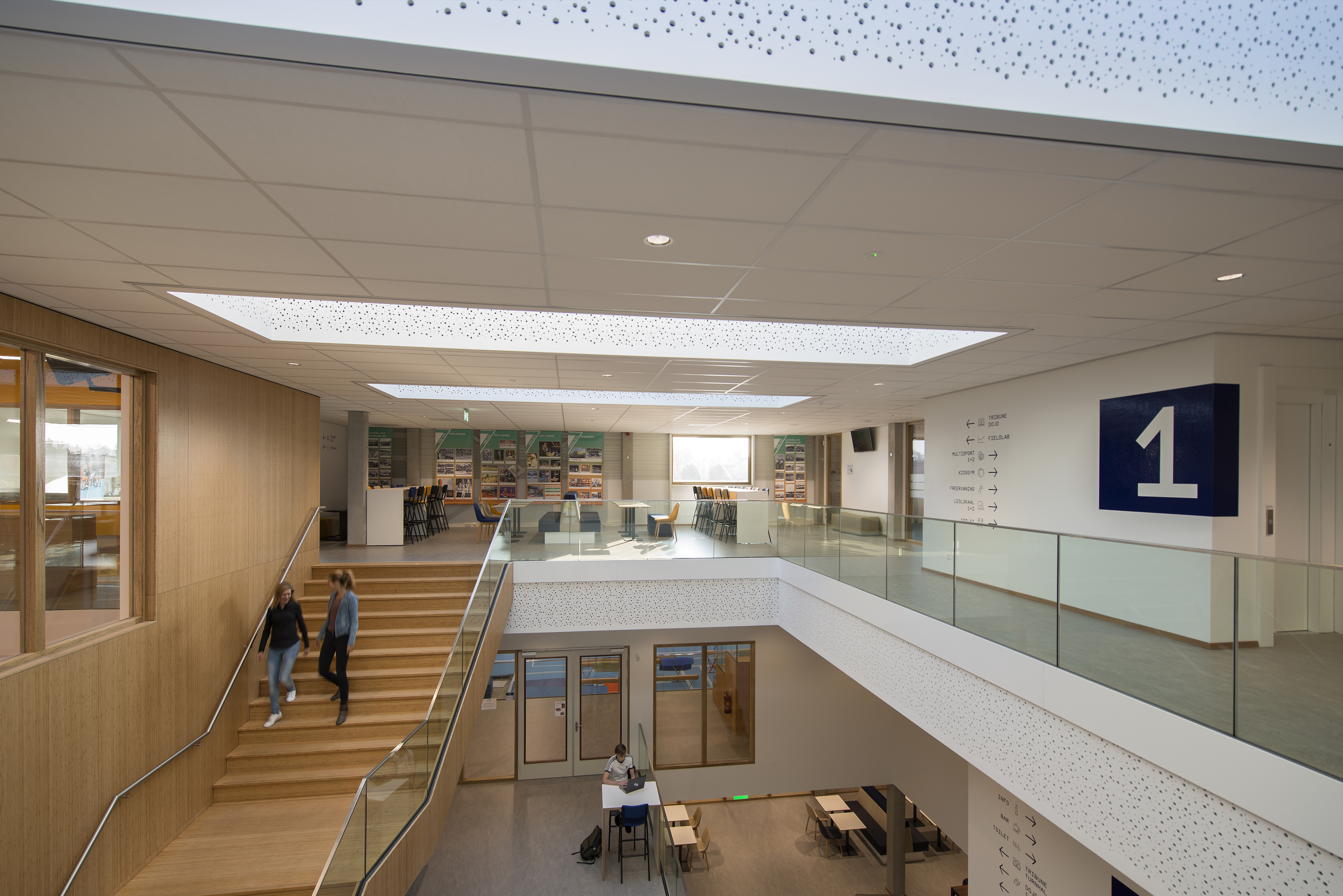 Sportqube Nijmegen gefotografeerd voor LIAG Architecten Den Haag