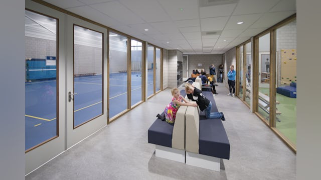 Sportqube Nijmegen gefotografeerd voor LIAG Architecten Den Haag