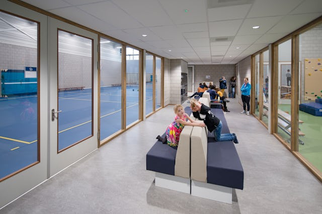 Sportqube Nijmegen gefotografeerd voor LIAG Architecten Den Haag