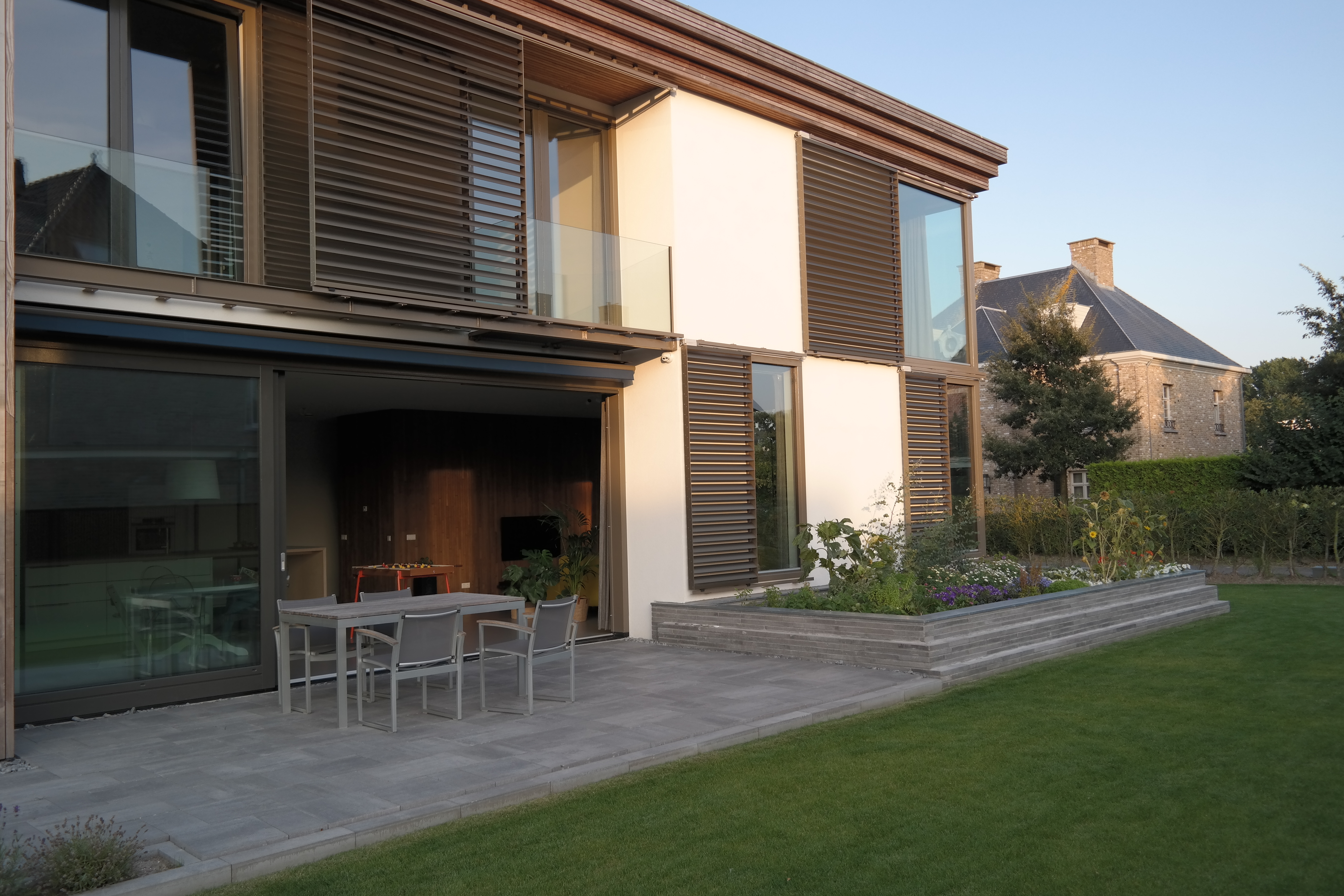 Haaghuis binnen - buiten - HAGUE architects