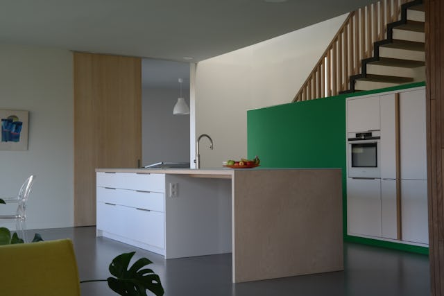 Haaghuis keuken en vide - HAGUE architects