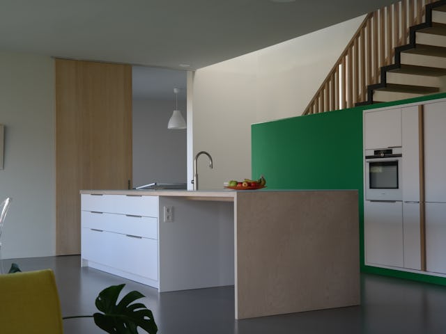Haaghuis keuken en vide - HAGUE architects