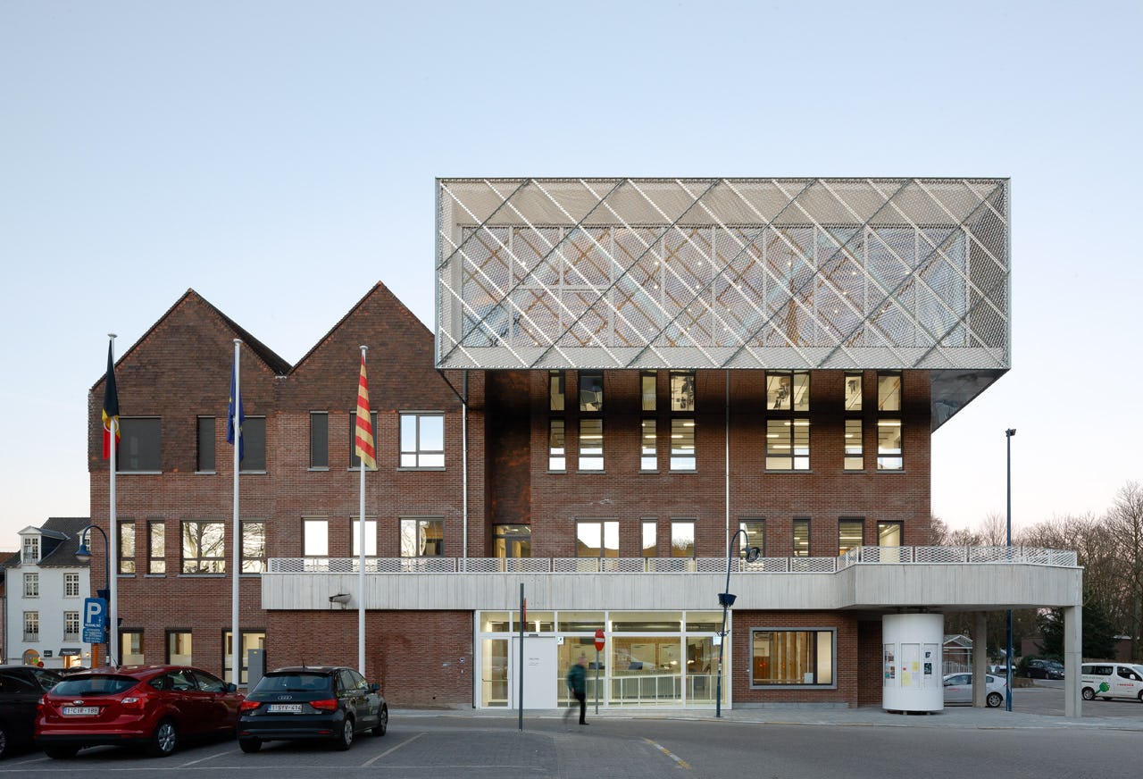 Nieuw Gemeentehuis Kontich, foto: Dennis De Smet