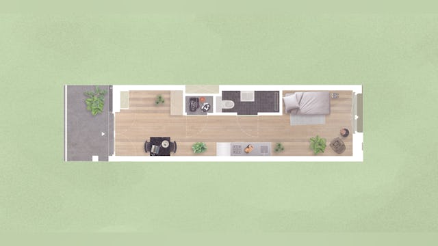 Oostenburgereiland in Amsterdam door Studio architectuurMAKEN. Beeld Studio architectuurMAKEN