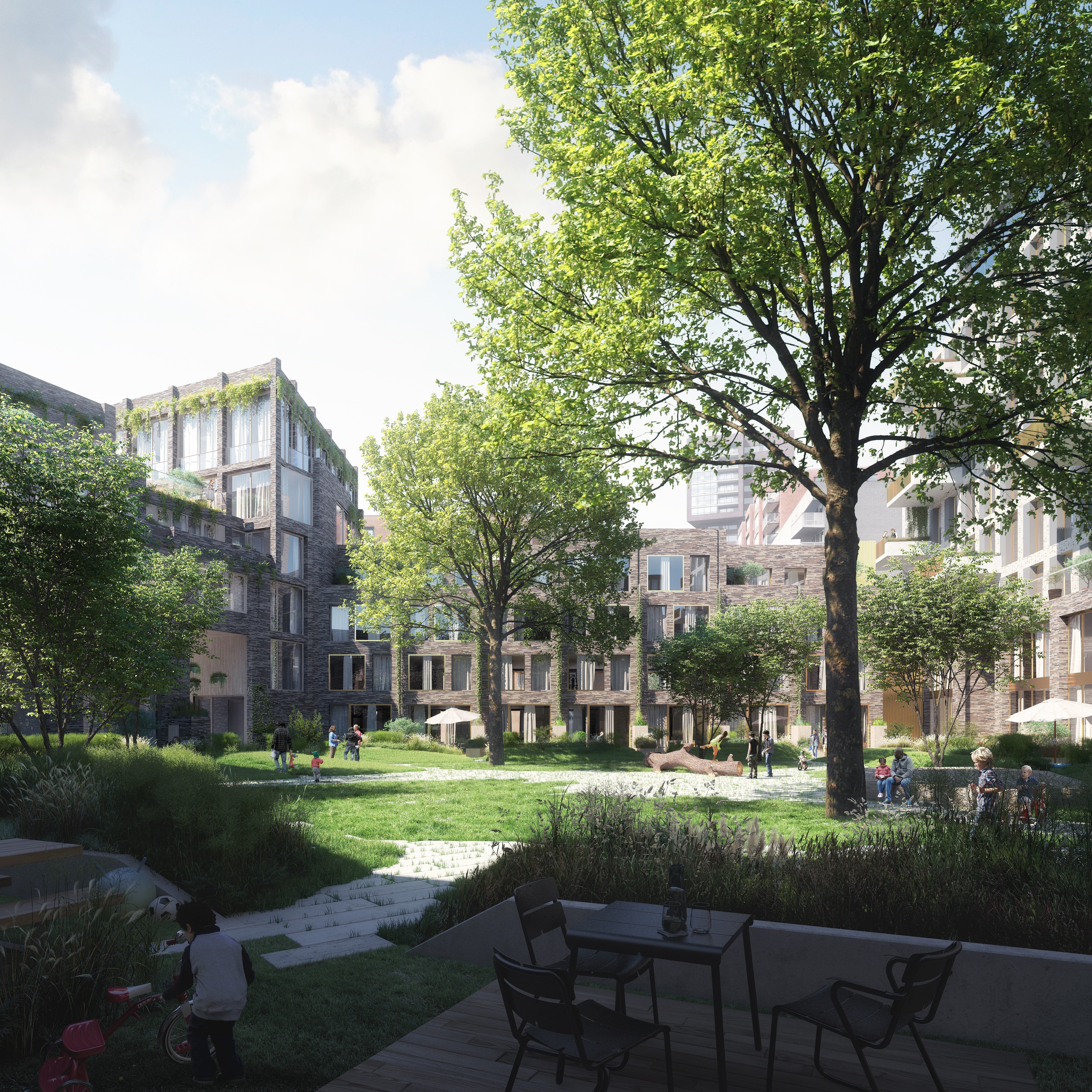 Eden District in Rotterdam door Studio architectuurMAKEN i.s.m. Arons en Gelauff architecten. Beeld WAX