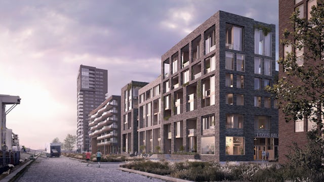 Eden District in Rotterdam door Studio architectuurMAKEN i.s.m. Arons en Gelauff architecten. Beeld WAX