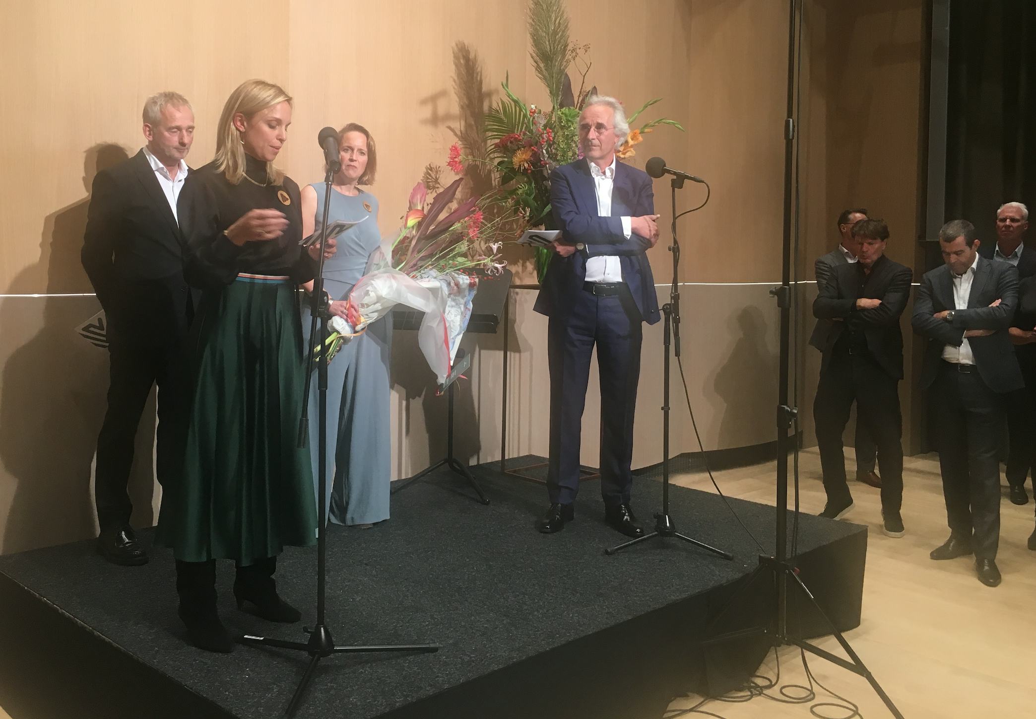 Team V viert 25-kwartalenbestaan Beeld Harm Tilman