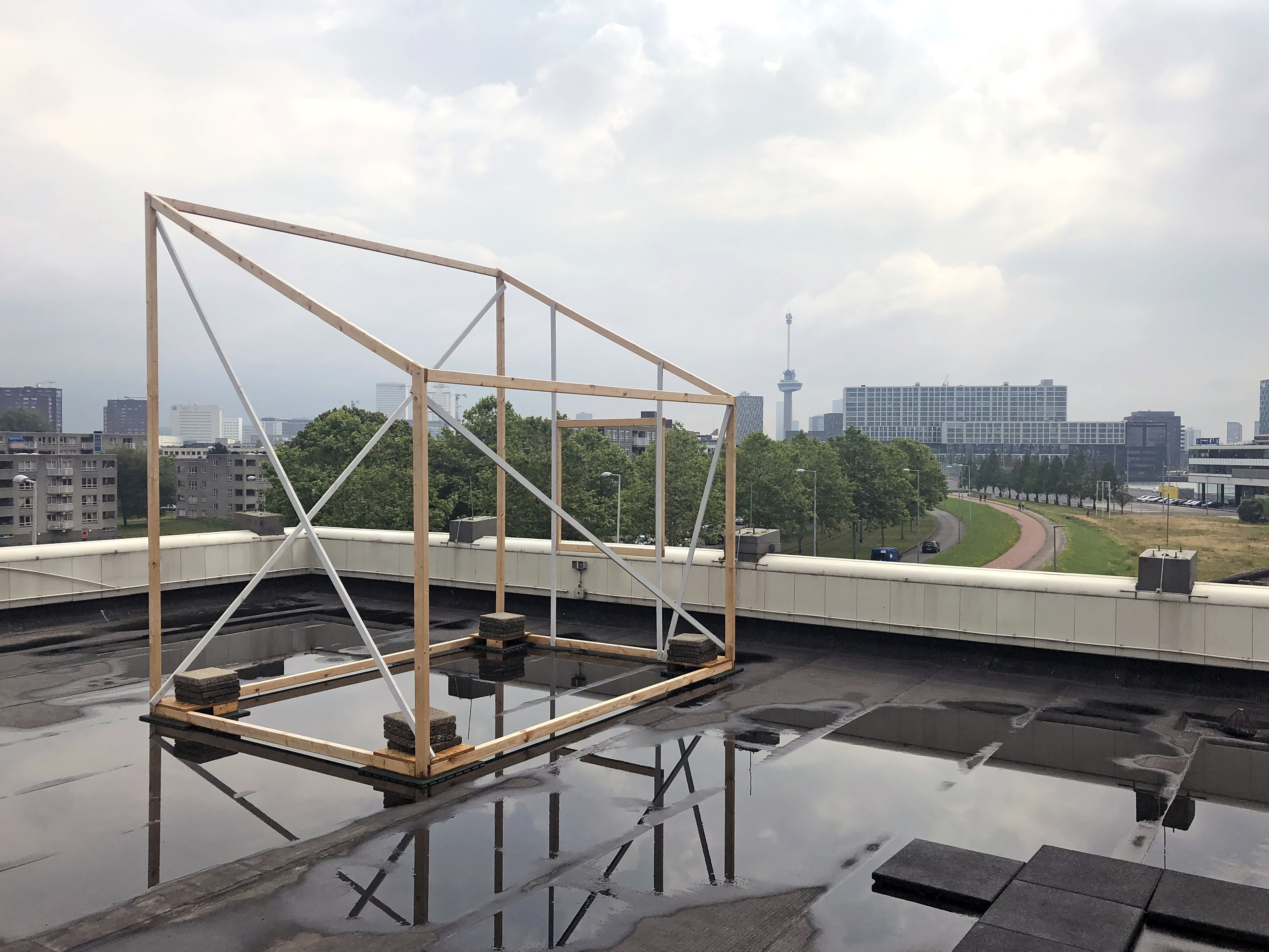 Dakdorpen Rotterdam door Walden Studio. Beeld Walden Studio