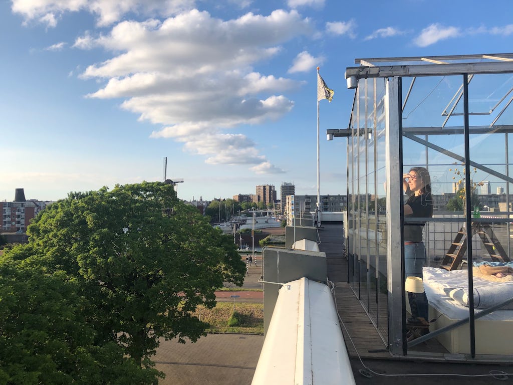 Dakdorpen Rotterdam door Walden Studio. Beeld Walden Studio