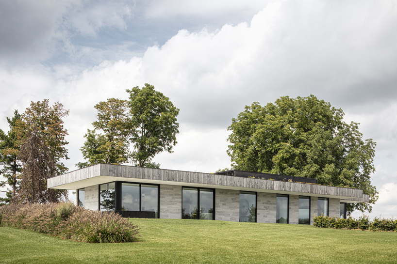 House H in Mount Brydges (Canada) door Chris Collaris Architects. Beeld Tim Van de Velde