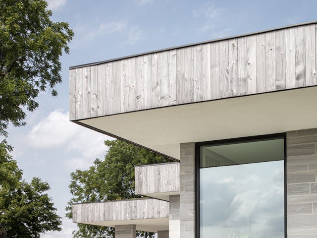 House H in Mount Brydges (Canada) door Chris Collaris Architects. Beeld Tim Van de Velde